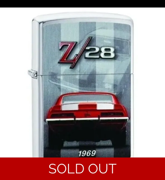 1969 Chevrolet Camaro Z28 Zippo Lighter